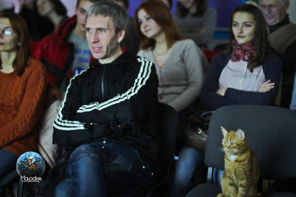 Стас Волязловский и кот