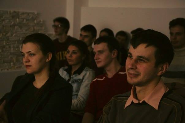 Сергей Обухов и Полина смотрят украинское кино